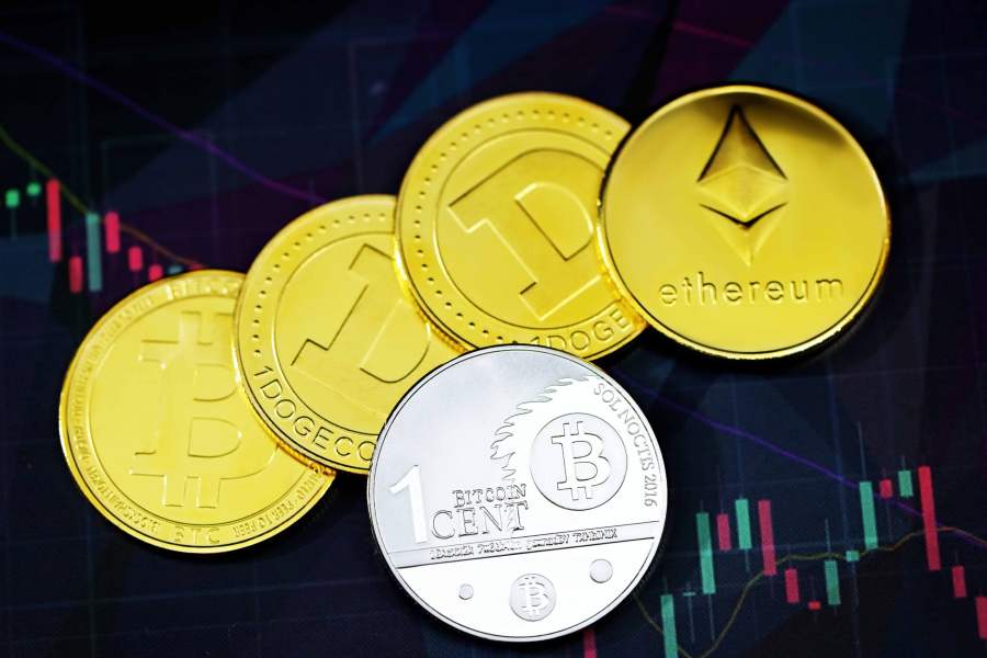 différentes cryptomonnaies