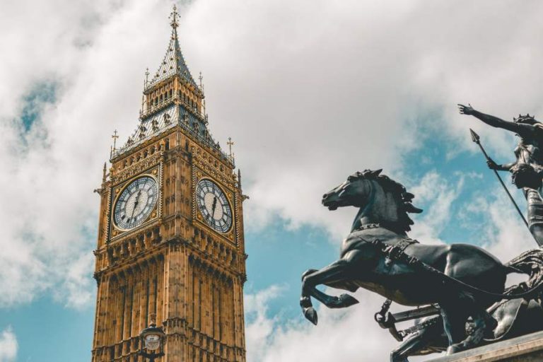 vue du big ben