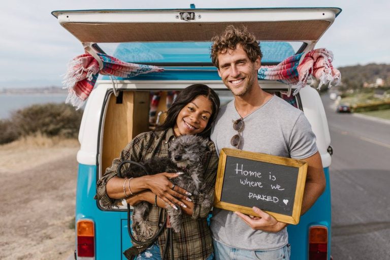 couple avec leur chien