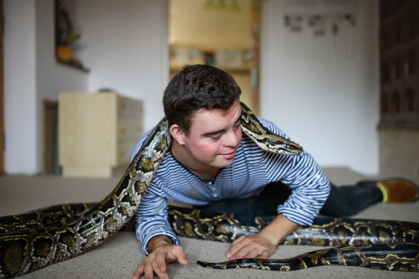 jouer à un serpent