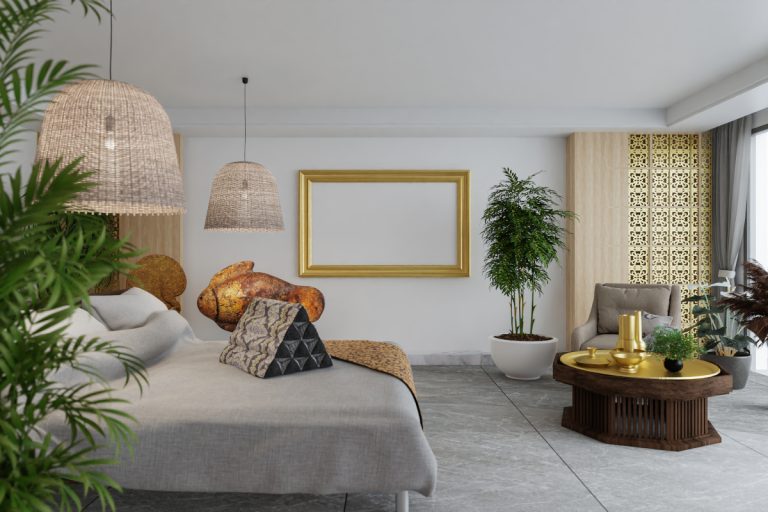 une chambre à coucher bien ranger