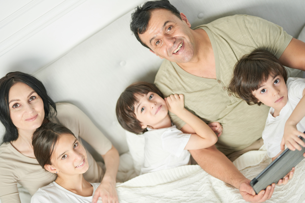 famille heureuse