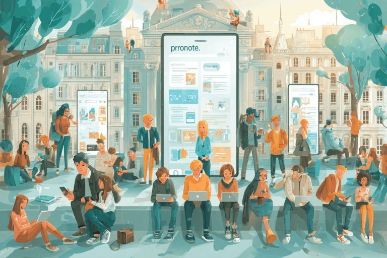 Connectez-vous au collège Agora06 via Pronote : espace élèves, parents et enseignants