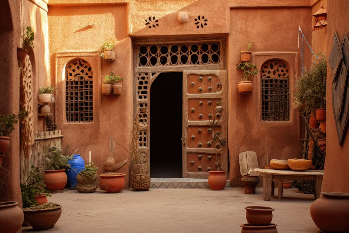 l architecture traditionnelle des maisons