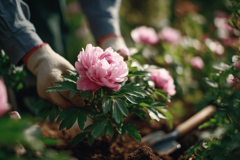 Comment déterrer et replanter une pivoine : guide complet pour une transplantation réussie