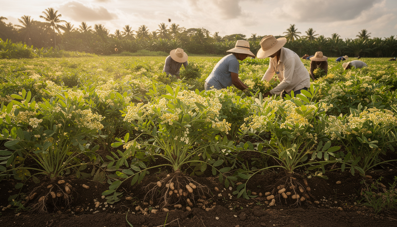 découvrez où poussent les cacahuètes, leur origine fascinante et les méthodes de culture utilisées pour ce précieux fruit à coque.